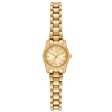 Γυναικείο ρολόι Michael Kors Lexington MK4862 με χρυσό ατσάλινο μπρασελέ και χρυσό καντράν 30mm με ζιργκόν.