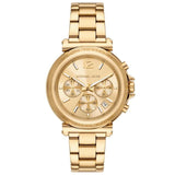 Γυναικείο Ρολόι Michael Kors Maren MK7493 Χρονογράφος Με Χρυσό Μπρασελέ