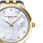 Ρολόι Raymond Weil Toccata Diamonds 5385-STP-97081 Με Δίχρωμο Μπρασελέ