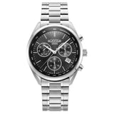 Ρολόι Roamer Pro Chrono 993819-41-44-20 Χρονογράφος Με Ασημί Μπρασελέ