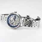 Ρολόι Roamer Competence Skeleton IV 101984-41-45-10 Με Ασημί Μπρασελέ