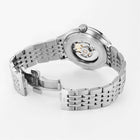 Ρολόι Roamer Competence Skeleton IV 101984-41-45-10 Με Ασημί Μπρασελέ