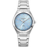 Roamer Eos Ladies 982847-41-05-20 Χρονογράφος Με Ασημί Μπρασελέ & Γαλάζιο Καντράν