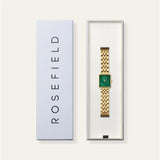 Συσκευασία ρολογιού Rosefield Boxy XS Emerald BEGSG-Q050.