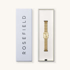 Ρολόι Rosefield Octagon XS Champagne OCGSG-O82 Με Χρυσό Μπρασελέ