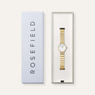 Ρολόι Rosefield Small Edit Gold SEWGSG-SE02 Με Χρυσό Μπρασελέ
