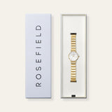 Συσκευασία ρολογιού Rosefield Small Edit Gold SEWGSG-SE02.