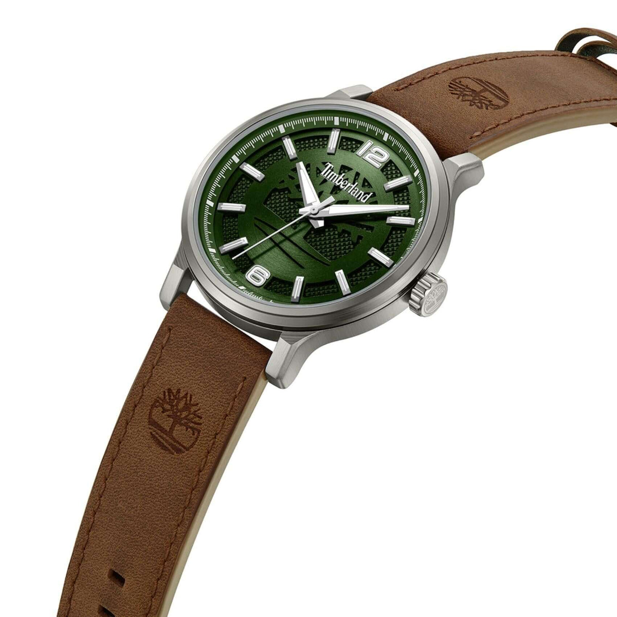 Κοντινό στο πράσινο καντράν του Timberland Driscoll TDWGA0094701.
