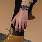Ρολόι Timberland Henniker II TDWGF0028708 Με Καφέ Δερμάτινο Λουράκι