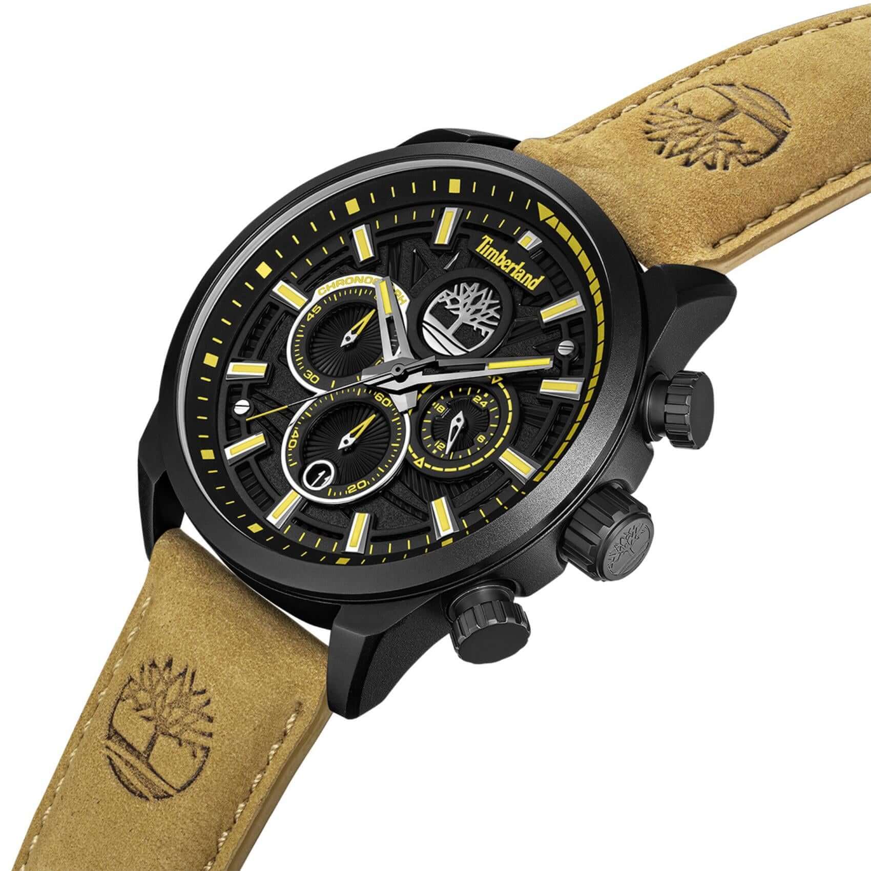 Ταμπά δερμάτινο λουράκι με γαζιά του Timberland Henniker III TDWGQ00949X0 Box Set.