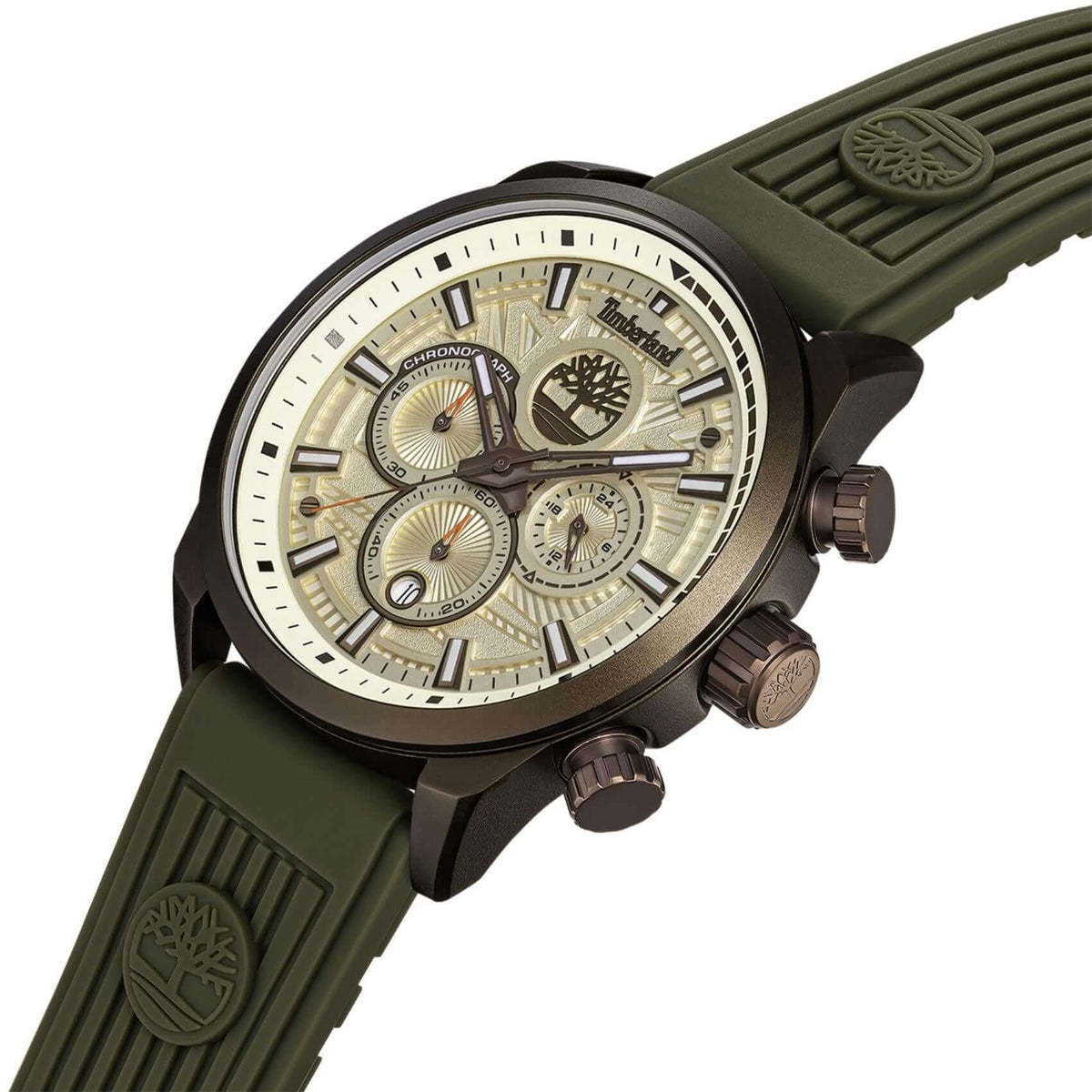 Πράσινο λουράκι σιλικόνης του Timberland Henniker III TDWGQ00949X1 Box Set.
