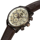 Ρολόι Timberland Henniker III TDWGQ00949X1 Boxset με Μπεζ Καντράν