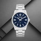 Ρολόι Timberland Midnight Mine TDWGG0094801 Με Ασημί Μπρασελέ