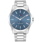 Αντρικό Ρολόι Tommy Hilfiger Bruce 1710670 Με Ασημί Μπρασελέ