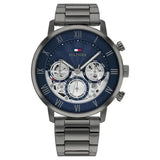 Ανδρικό Ρολόι Tommy Hilfiger Legend 1710707 Με Ανθρακί Μπρασελέ