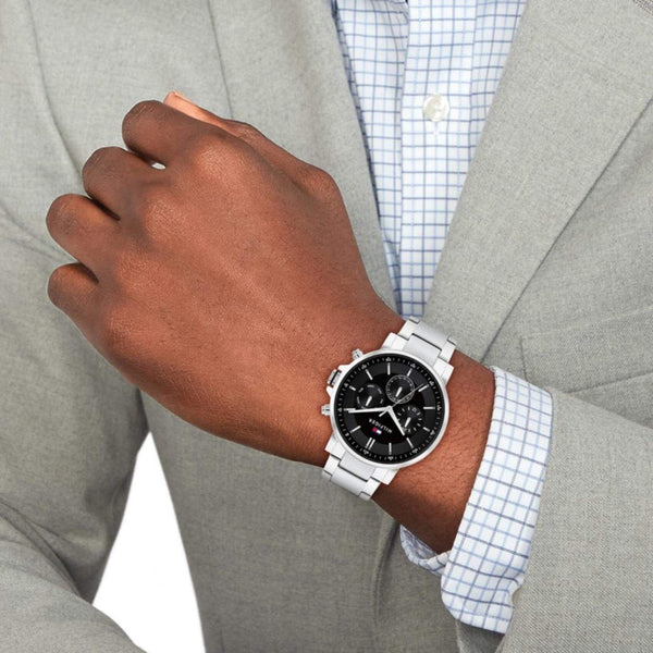Ρολόι Tommy Hilfiger Tyson 1710667 Με Ασημί Μπρασελέ