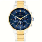 Ρολόι Tommy Hilfiger Tyson 1710710 Με Δίχρωμο Μπρασελέ