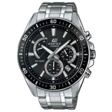 Ρολόι Χρονογράφος Casio Edifice EFR-552D-1AVUEF Με Ασημί Μπρασελέ