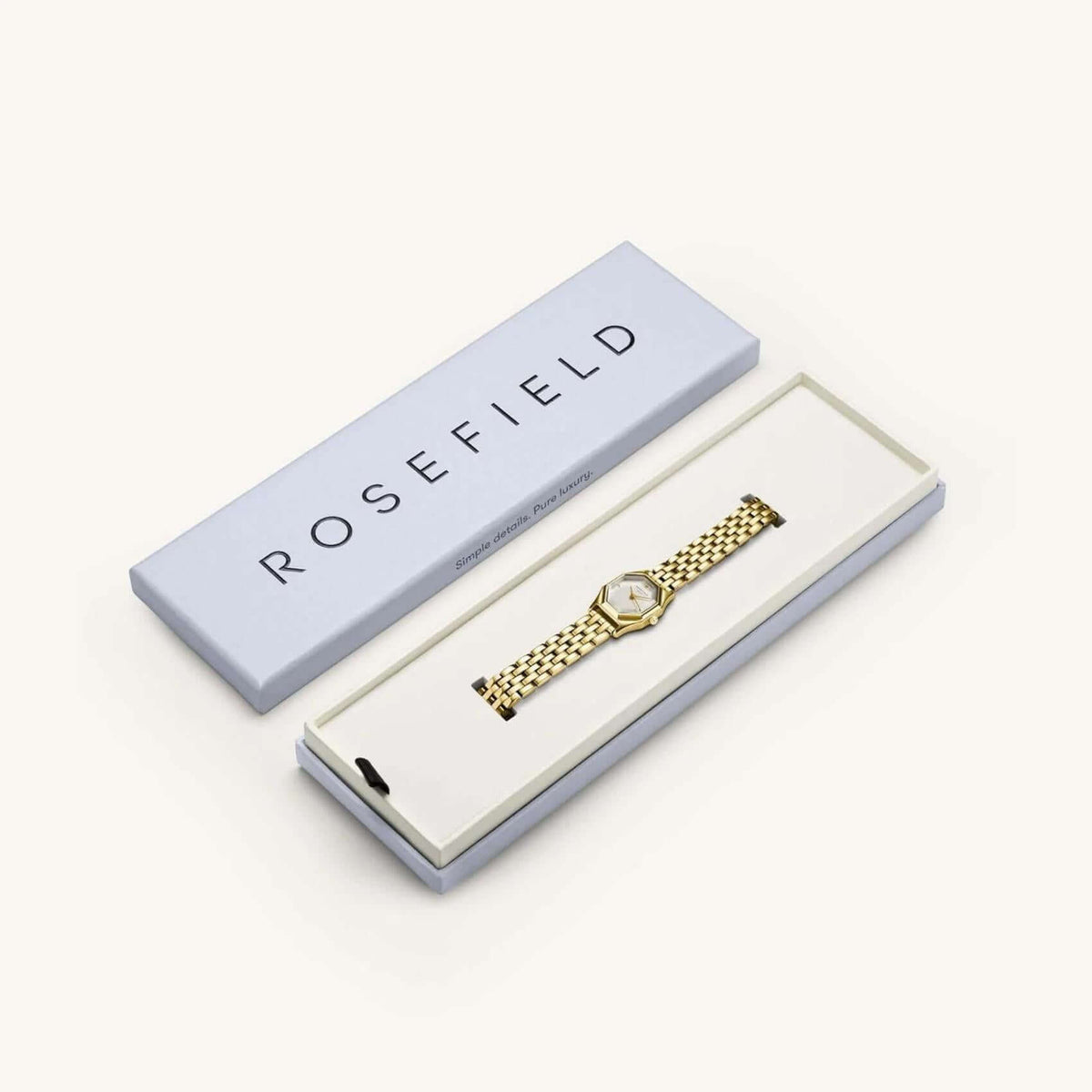 Συσκευασία ρολογιού Rosefield Gemme Silver GWGSG-G02.