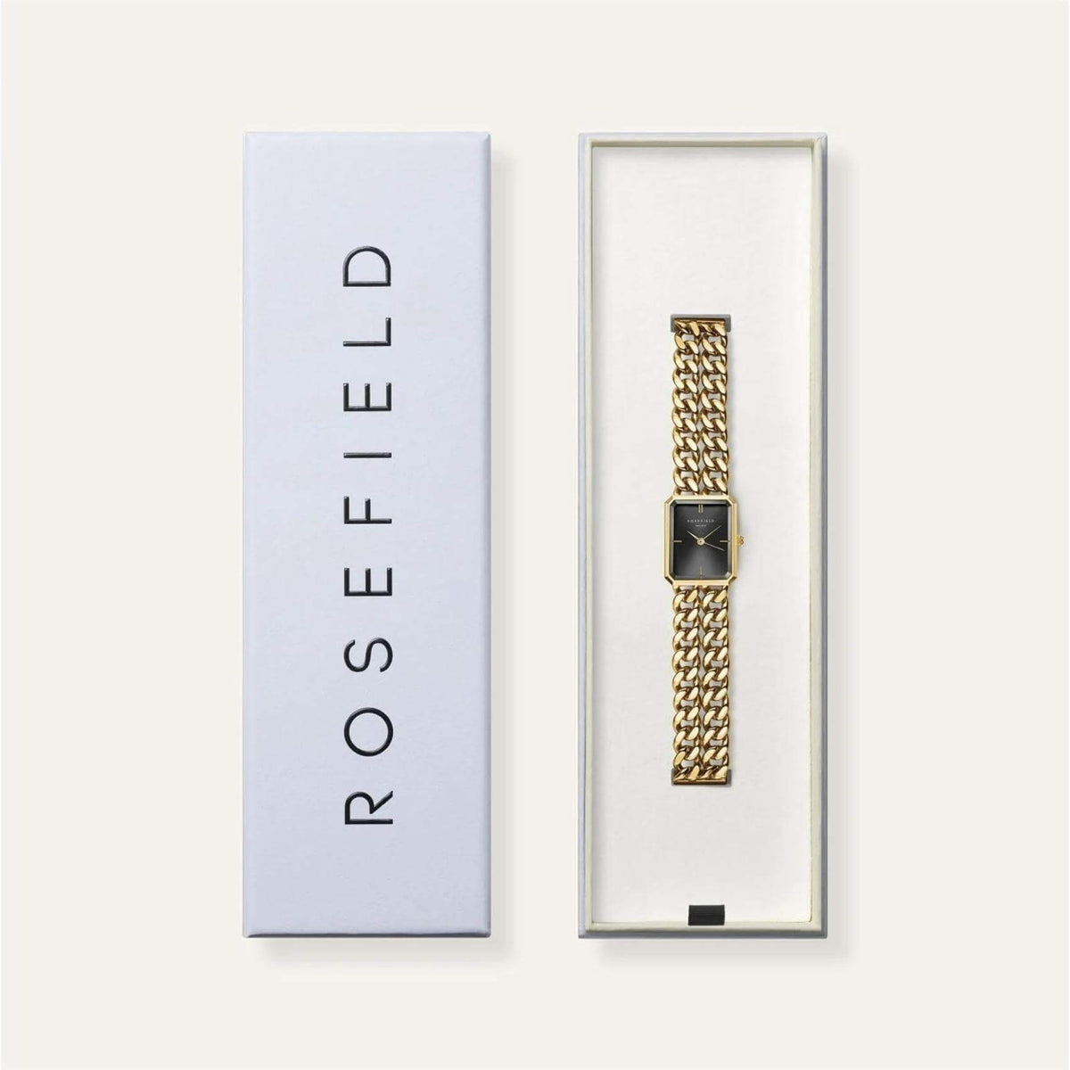 Συσκευασία ρολογιού Rosefield Studio Double Chain SBGSG-O77.
