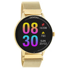 Ρολόι Smartwatch Oozoo Q00136 Με Χρυσό Μπρασελέ