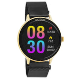 Ρολόι Smartwatch Oozoo Q00137 Με Μαύρο Μπρασελέ