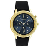 Ρολόι Smartwatch Oozoo Q00301 Με Μαύρο Λουράκι Καουτσούκ