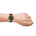 Ρολόι Smartwatch Oozoo Q00303 Με Μαύρο Λουράκι Καουτσούκ