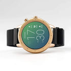 Ρολόι Smartwatch Oozoo Q00308 Με Μαύρο Ατσάλινο Μπρασελέ