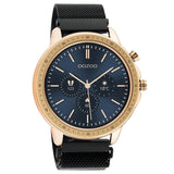 Ρολόι Smartwatch Oozoo Q00308 Με Μαύρο Ατσάλινο Μπρασελέ