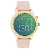 Ρολόι Smartwatch Oozoo Q00318 Με Ροζ Καουτσούκ Λουράκι