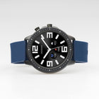 Ρολόι Smartwatch Oozoo Q00332 Με Μπλε Καουτσούκ Λουράκι