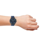 Ρολόι Smartwatch Oozoo Q00332 Με Μπλε Καουτσούκ Λουράκι