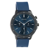 Ρολόι Smartwatch Oozoo Q00332 Με Μπλε Καουτσούκ Λουράκι