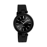 Ρολόι Smartwatch Oozoo Q00407 Με Μαύρο Καουτσούκ Λουράκι
