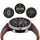 Ρολόι Smartwatch Timberland Trail Force S1 TDIGB0064501 Set με Καφέ Δερμάτινο Λουράκι