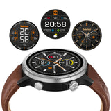Κοντινό στο μαύρο καντράν του Smartwatch Timberland Trail Force S1 TDIGB0064501.