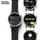 Ρολόι Smartwatch Timberland Trail Force S1 TDIGB0064501 Set με Καφέ Δερμάτινο Λουράκι