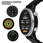 Ρολόι Smartwatch Timberland Trail Force S1 TDIGB0064501 Set με Καφέ Δερμάτινο Λουράκι