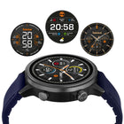 Ρολόι Smartwatch Timberland Trail Force S1 TDIGB0064502 Με Μπλε Λουράκι Σιλικόνης