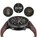 Κοντινό στο μαύρο καντράν του Smartwatch Timberland Trail Force S1 TDIGB0064502