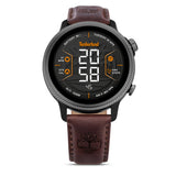 Ρολόι Smartwatch Timberland Trail Force S1 TDIGB0064502 Sετ με Καφέ Δερμάτινο Λουράκι