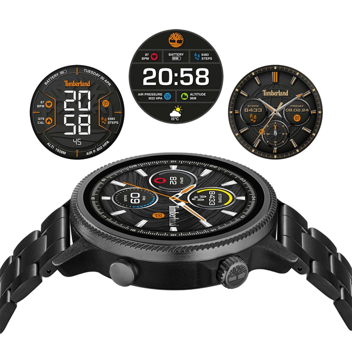 Μπρασελέ που περιλαμβάνεται στο set του Smartwatch Timberland Trail Force S1 TDIGB00645X1