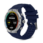 Ρολόι Smartwatch Timberland Trail Force S2 TDIGB0089802 Με Μπλε Λουράκι Σιλικόνης