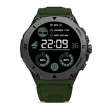 Ρολόι Smartwatch Timberland Trail Force S2 TDIGB0089803 Με Πράσινο Λουράκι Σιλικόνης