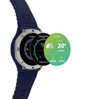 Ρολόι Smartwatch Timberland Trail Force S2 TDIGB00898X1 Set με Καφέ Δερμάτινο Λουράκι