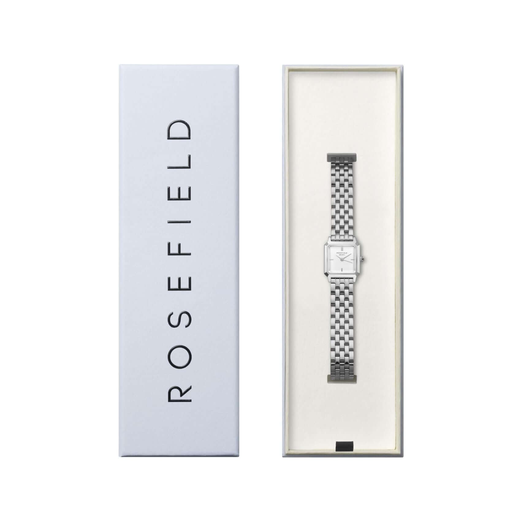 Συσκευασία από ρολόι Rosefield Boxelle BWSSS-B02.