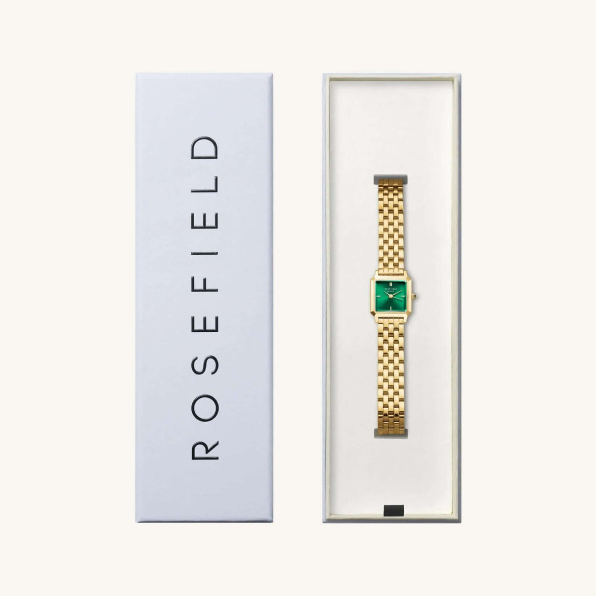 Συσκευασία από γυναικείο ρολόι Rosefield Boxelle BEGSG-B05.