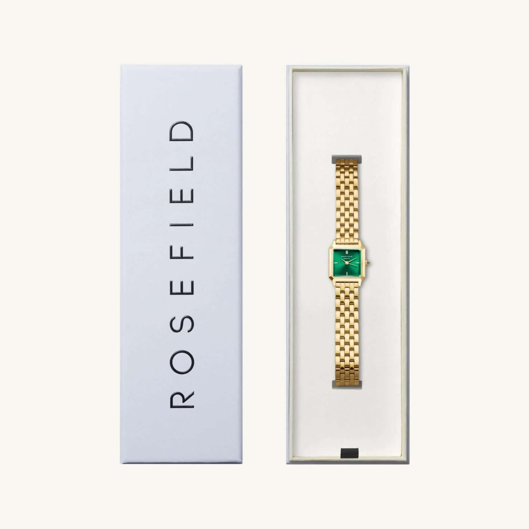 Συσκευασία από γυναικείο ρολόι Rosefield Boxelle BEGSG-B05.