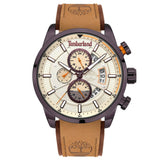 Ρολόι Timberland Callahan TDWGF2102604 Χρονογράφος Με Ταμπά Δερμάτινο Λουράκι